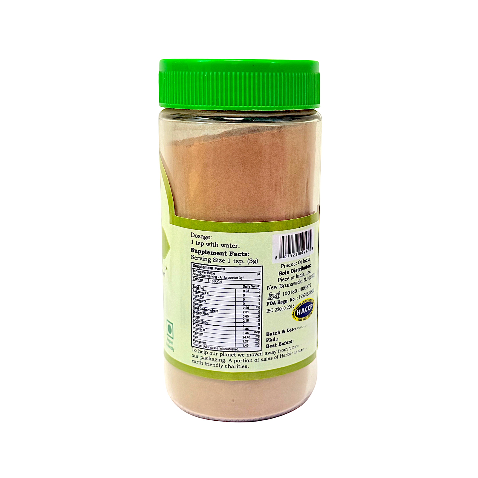 Herbi Plus Amla Powder, 10 oz - view 2