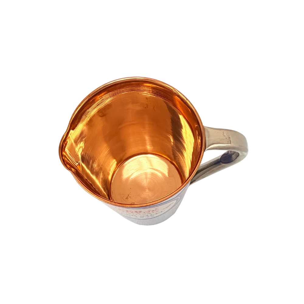 Super Shyne Copper Steel Jug with Lid (Copper inside, steel outside) - view 2