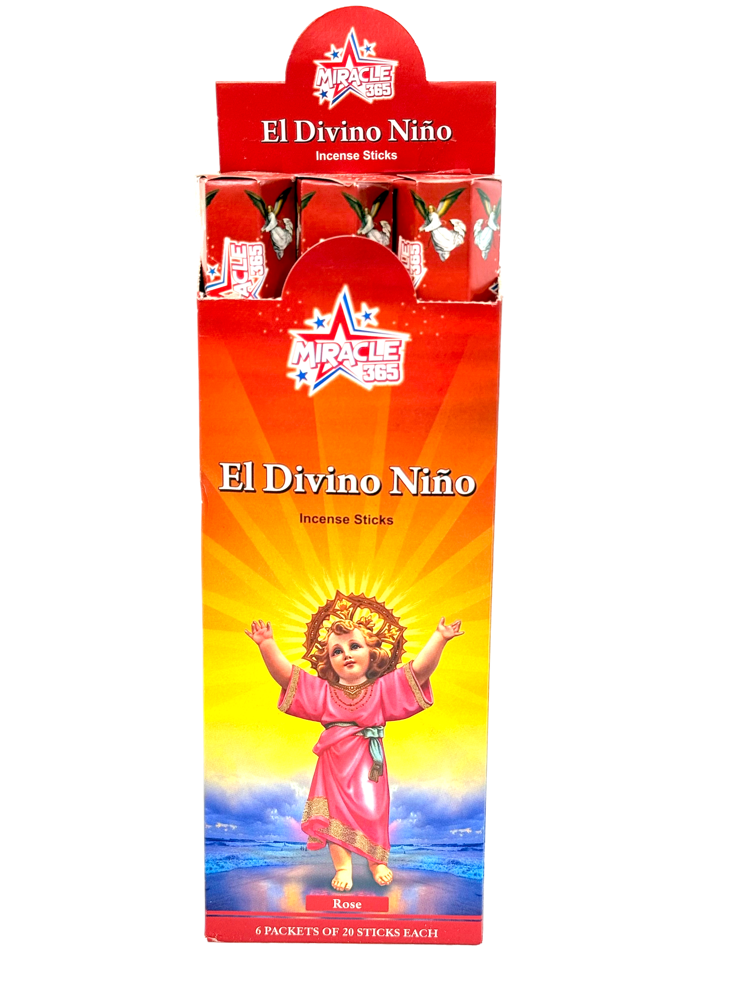 Flute Brand El Diviono Nino (6 tubes of 20 sticks each)