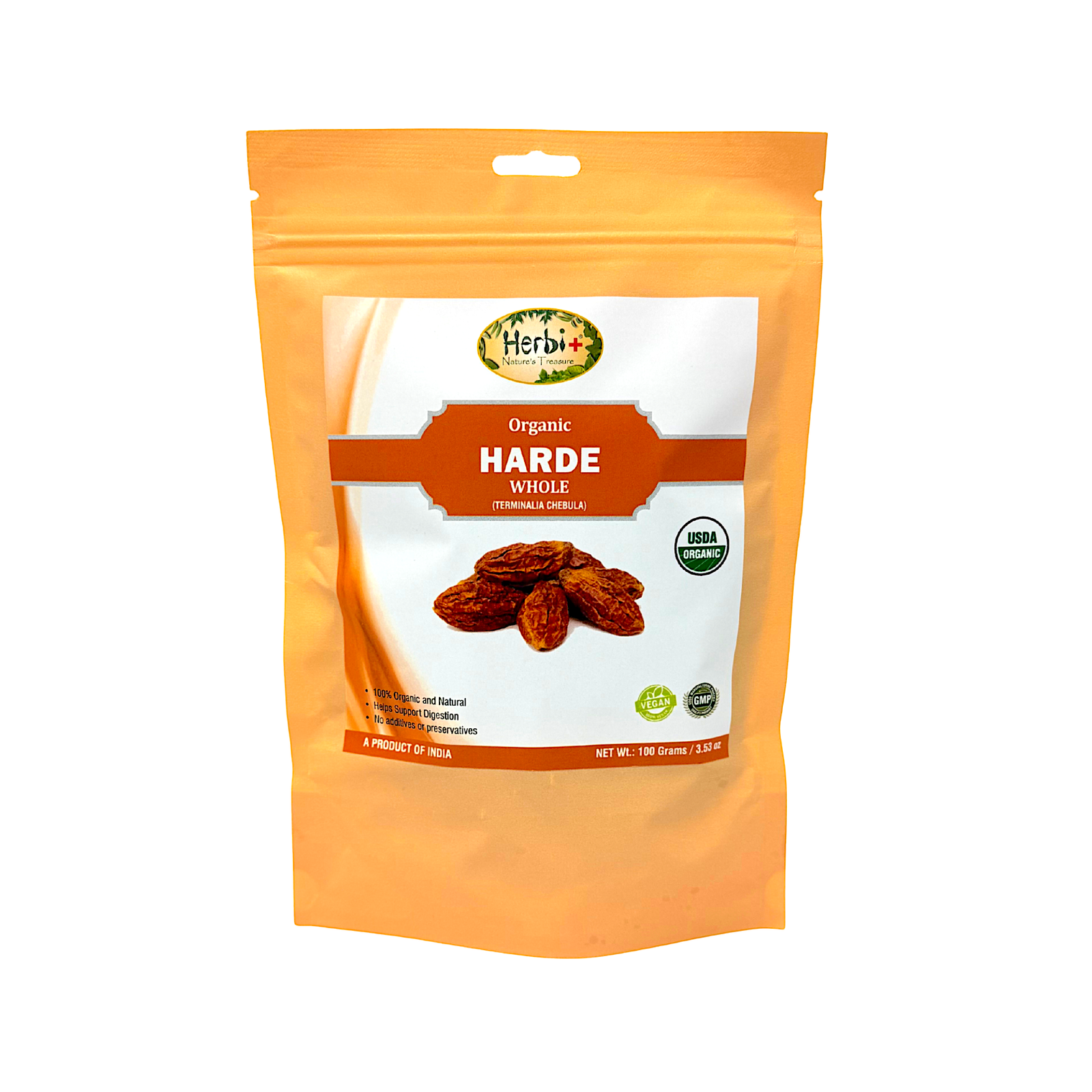 Herbi+ Organic Harde (Terminalia chebula) 3.53 oz