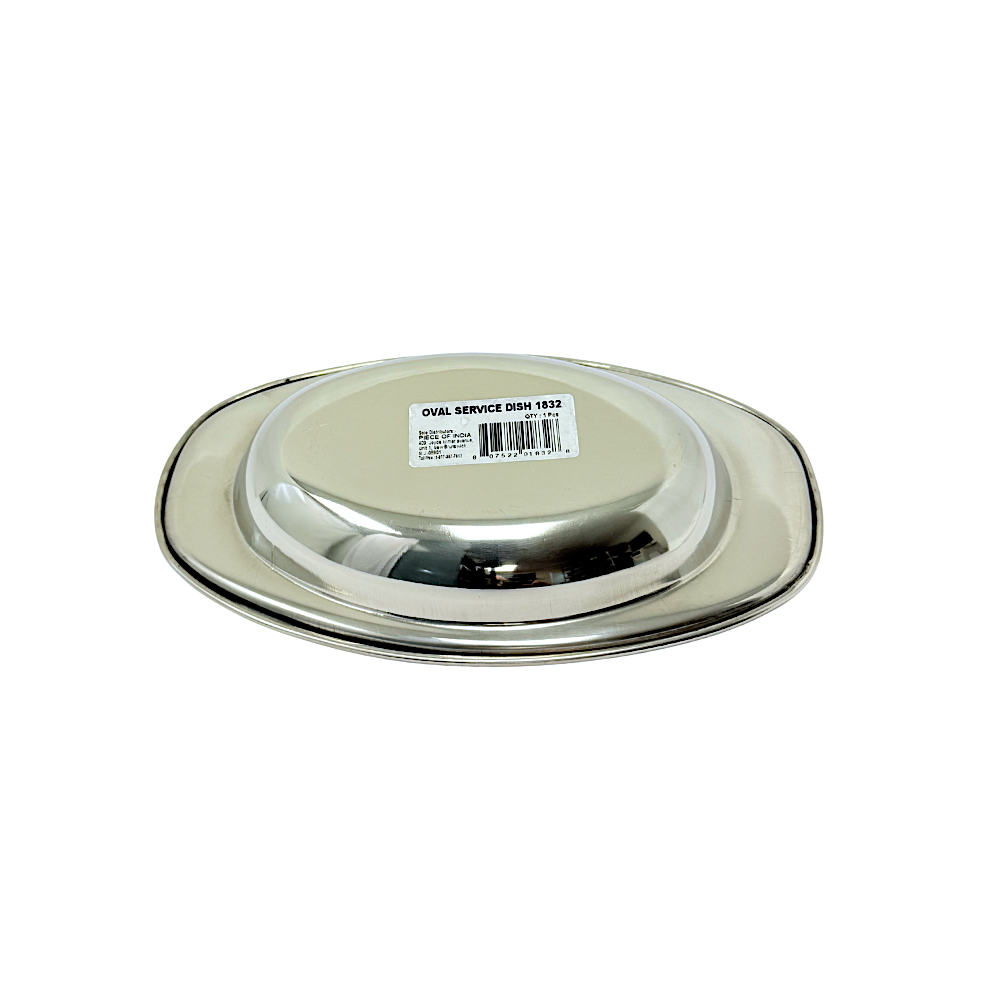 Oval Serving Dish L9 Inch W5 Inch H 1 Inch - view 2